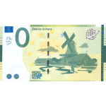 0 Euro biljet Zaansche Schans Zaandam